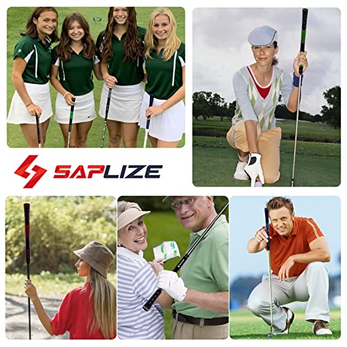 SAPLIZE-Juego-de-13-empunaduras-de-Golf-con-Kit-de-regripping-Completo-estandarMediano-BlancoVerdeRojoAzul-Agarre-de-Club-de-Golf