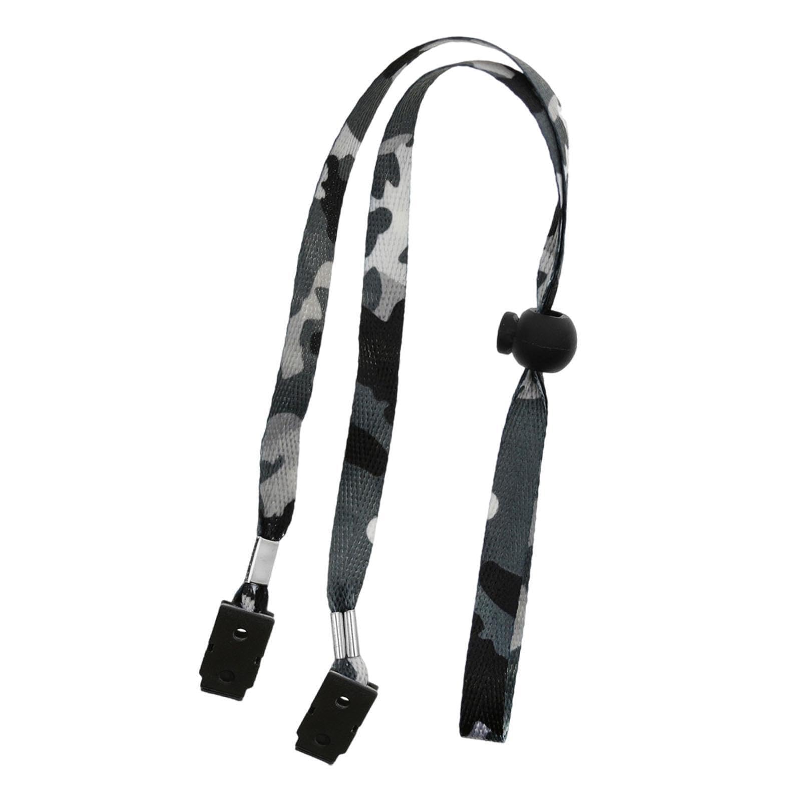 YIXANNX Bib Holder Clip Napkin Lanyard Neck Strap Kids Is Fun And Functional Keeping Kids Clean During Mealtime Restaurant Experiences Lanyard Clip Dining, Gray, 10x820mm