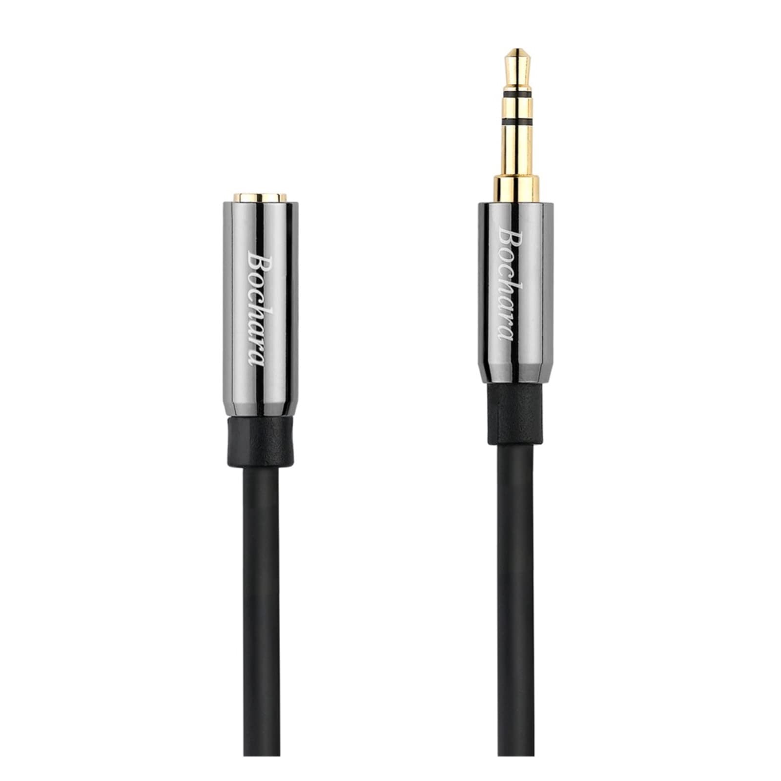 1/8''' Câble d'extension jack stéréo 3,5 mm mâle vers femelle audio OFC plaqué or 1,8 m 3 m 5 m 10 m 15 m 20 m(20m)