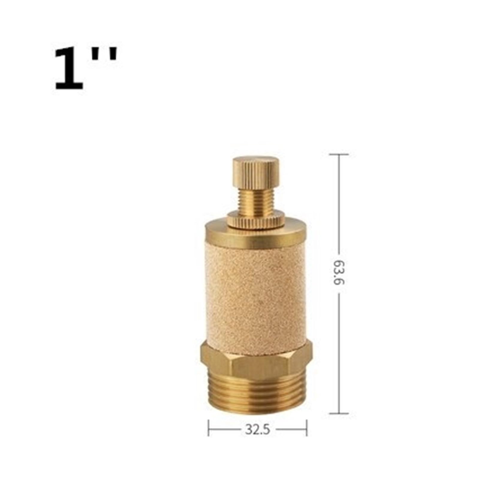 Pneumatischer Schalldämpfer aus Messing