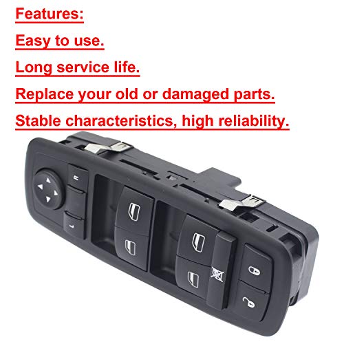 MOCW 68271203AB Left Driver Master Power Window Switch Fit for 2015-2016 Chrysler 200,for 2013-2016 Dodge Dart; for 2014-2016 Jeep Cherokee- No Auto - Thumbnail 7