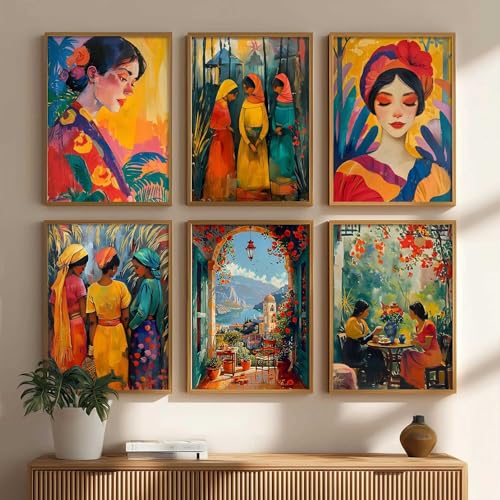 Image of kotart - Modern Art Framed Wall Painting for Living Room Bedroom - Wall Posters Paintings with Frame - Painting for Living Room Bedroom Office Room Decor - Painting for Wall Decoration (10X13 INCH, D)