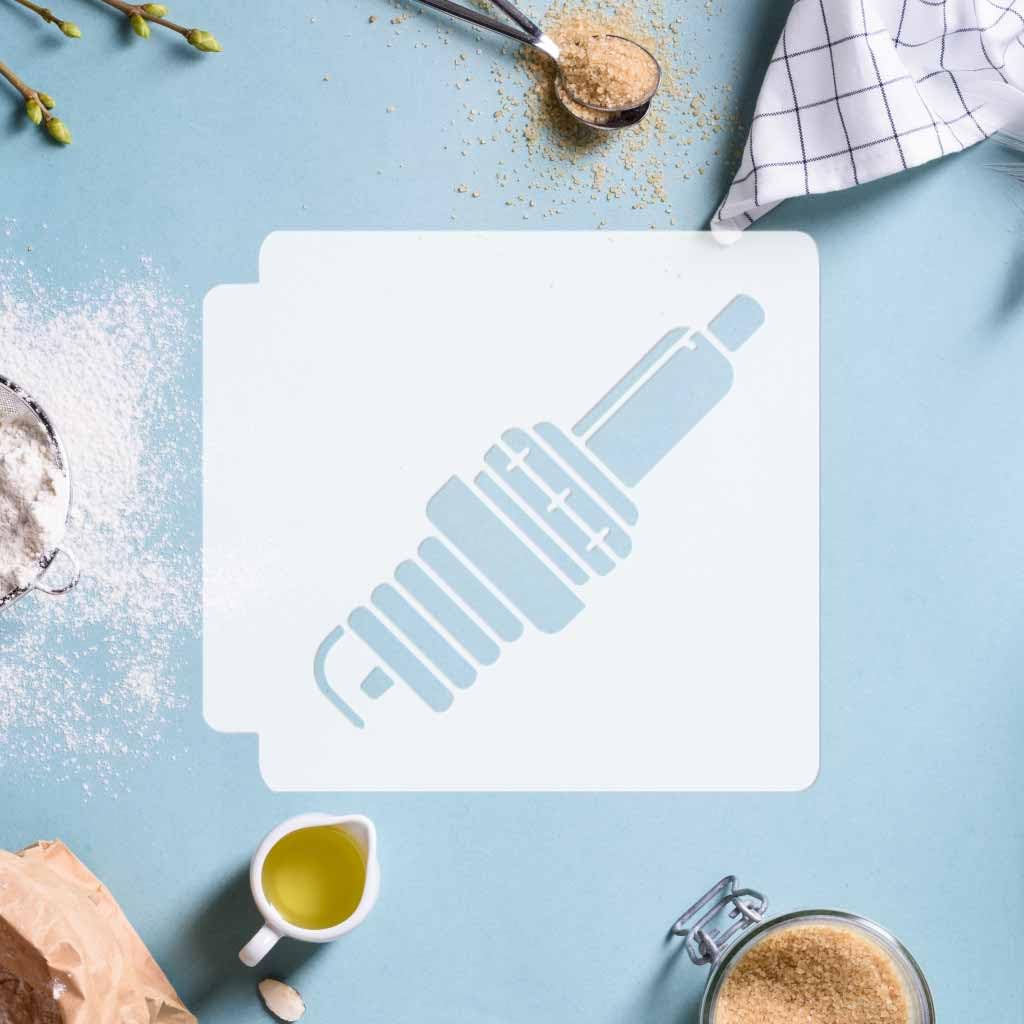 Spark Plug Car Part 783-D192 Stencil (3 inch)