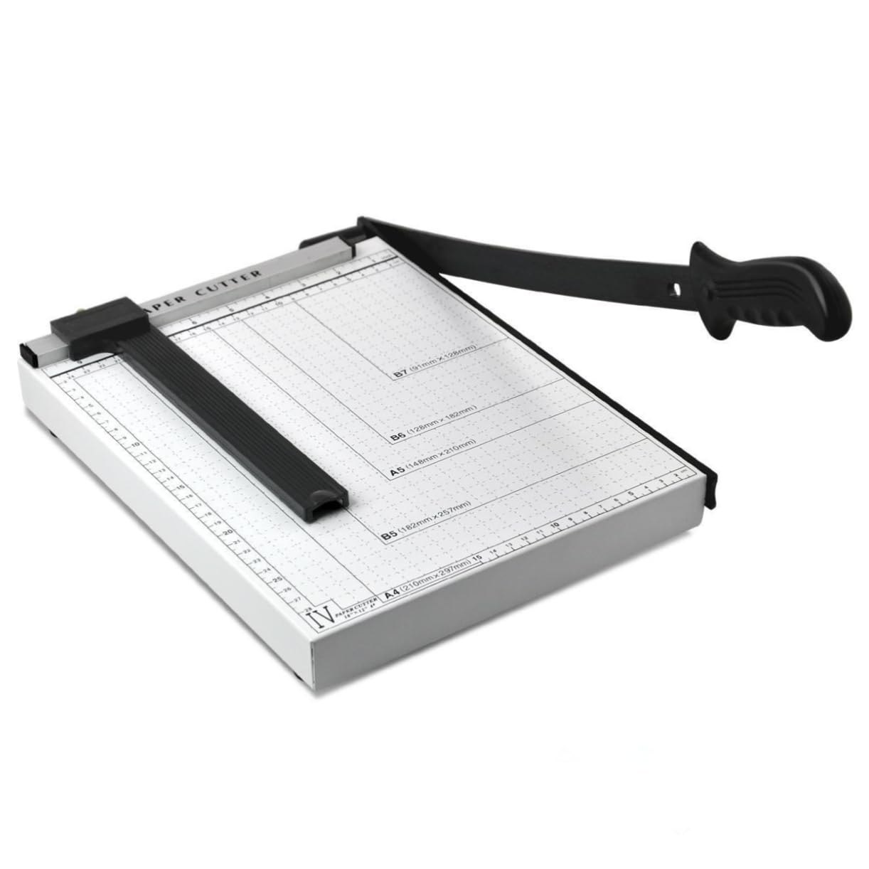 Tofficu Cortadora Guillotina Herramienta De Pesada Para y Guía y Base Estable Para Profesional y Personal