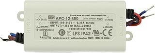 Mean Well APC-12-350 AC-DC Single Output LED Driver, Constant Current