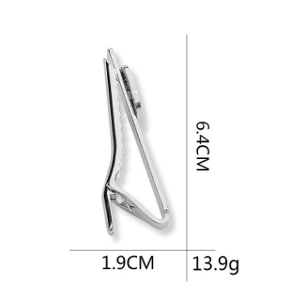 Fermacravatta in metallo Fermacravatta da uomo Abbigliamento protettivo da uomo Accessori decorativi Fermacravatta