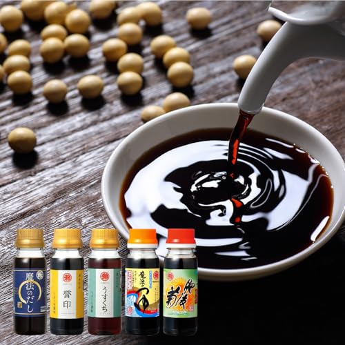 彌 マルヤ 九州醤油 100ml×5本セット [セット品]
