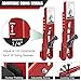 Siding Installation Tools, Siding Mounting Kit, Compatible with 5/16-Inch Fiber Cement, Lap Side Gauge/Clamps with Adjustable Reveals (Red)