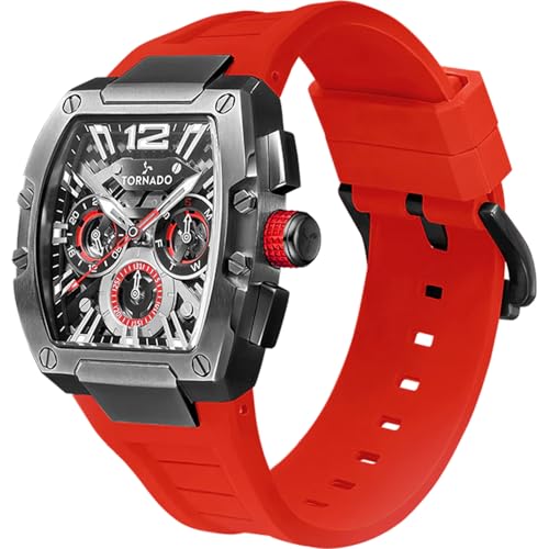 Image of Tornado XENITH Men's VX9J Movement Watch, Multi Function Display and Premium Flexible & Durable Silicone Strap - T23105