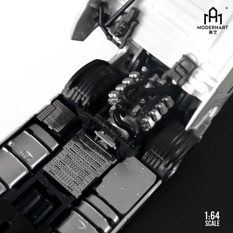 Amazon | 1/64 TM & ModernArt スカニア Scania トラック 白 Amazon | 1/64 TM & ModernArt スカニア Scania トラック 白