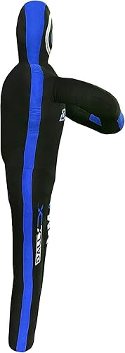 Miniatura 7 de DALLX MMA Grappling Dummy BBJ Wrestling Brazilian Jiu Jitsu Saco de boxeo Judo Karate Lanzar boxeo Fighting Dummy Self Defense Posición de pie  Sin