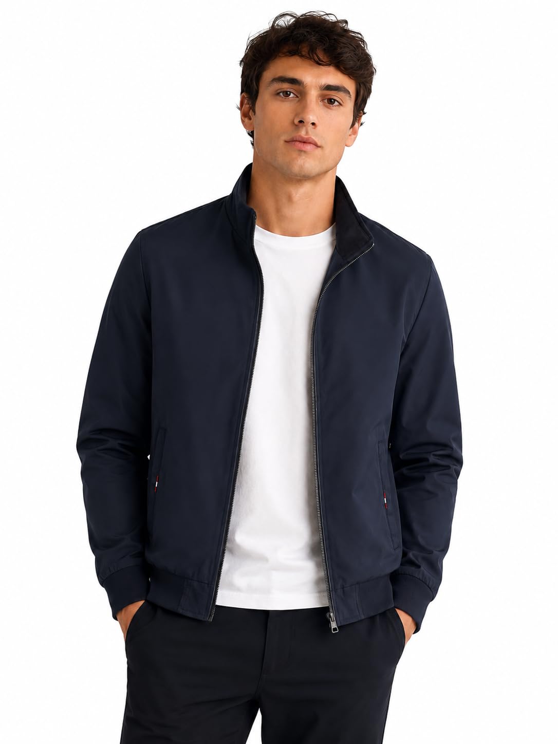 celary Men’s Jackets|Men's Casual Stand Collar Bomber Jacket|Available Size:- S TO 4XL|Lightweight Slim Fit Full Zip Jacket for Spring & Autumn-picture-47