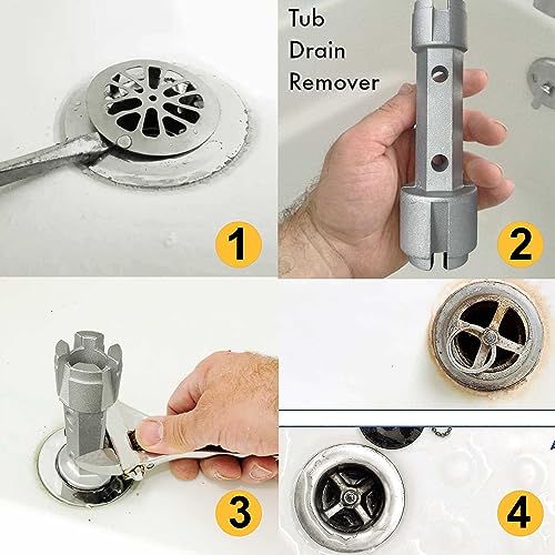 Hanpex Dual Ended Drain Wrench