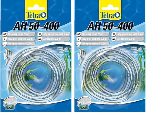 TETRA AH 50-400 - Tuyau d'Air en Silicone pour Pompe à Air (Lot de 2)