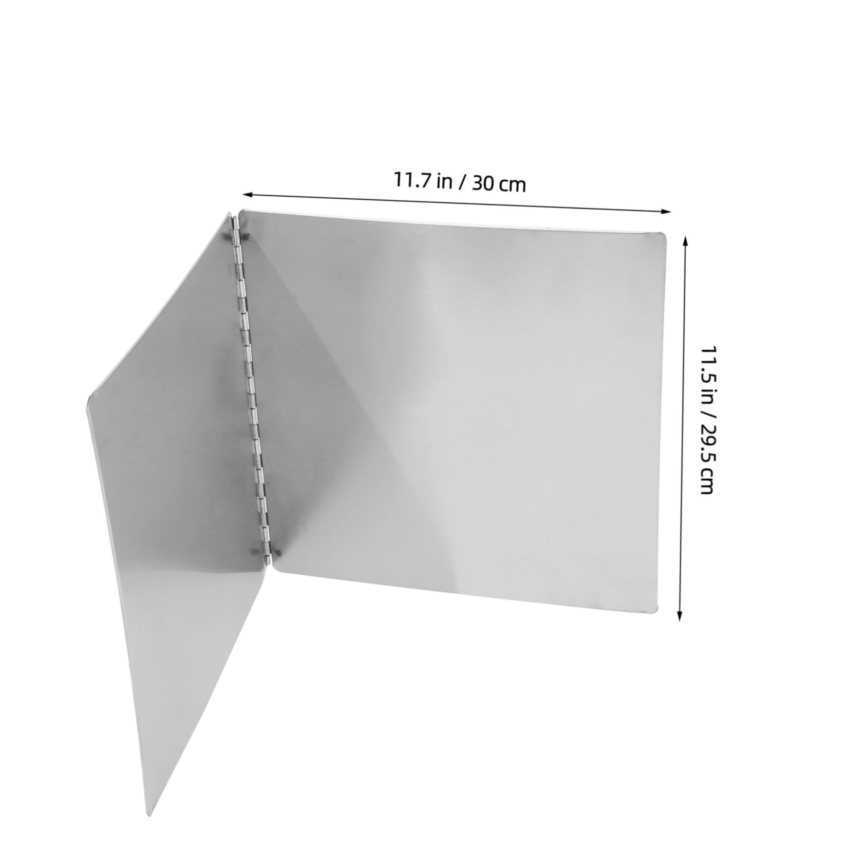 STOBAZA Fry Wall Splatter Guard Cooking Oil Shield for Kitchen Stovetop Easy to Store Reusable Grease Screen for Safe Cooking and Clean Kitchen