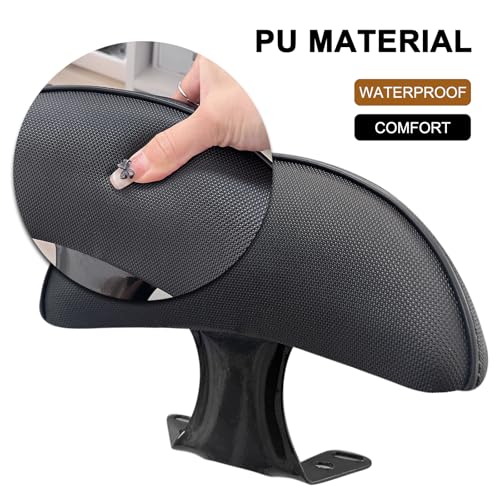 Image of Mokuo Motorcycle Rear Backrest Driver Backrest in Soft Sponge Material Compatible with Chinese GY6 Scooter Mopeds Jonway Sunl