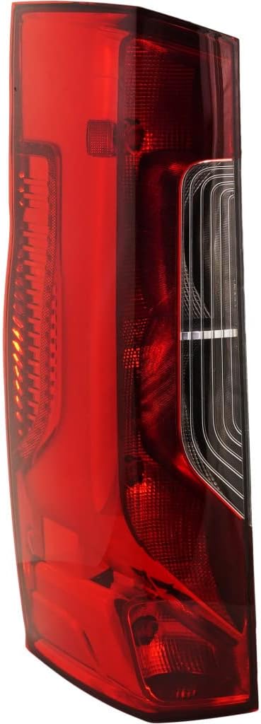 KarParts360 For Mercedes-Benz Sprinter 1500/2500 2019 2020 2021 2022 Tail Light Driver and Passenger Side | Pair | Clear & Red Lens | Replacement For MB2800161, MB2801161 | 9108200200, 9108200300