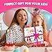 Poke Arts and Crafts Kits for Kids: 8 Pack Jewelry Theme Poke Arts for Kids Ages 4-8, Birthday Gifts for 4, 5, 6, 7, 8 Year Old, Wearable DIY Jewelry Crafts- Mess Free, Christmas Gift For Girls