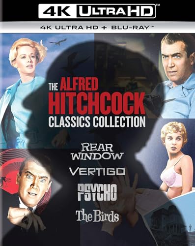Image of Alfred Hitchcock Ultimate Classics Collection Part 1 and 2 [4k + Blu-Ray, Region Free]