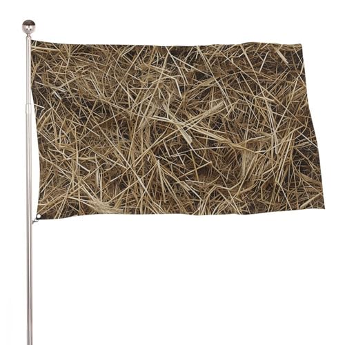 Bannière de décoration de jardin effet foin pour habiller votre cour pendant les vacances