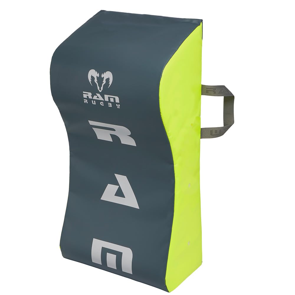 Rugby Wave Hit Shield - Contact Pad - Tackle Shield – Club Quality - Industrial-Grade Water-Resistant PVC - UK Made for Durability - Sizes Large & Medium – Suitable for Seniors & Juniors