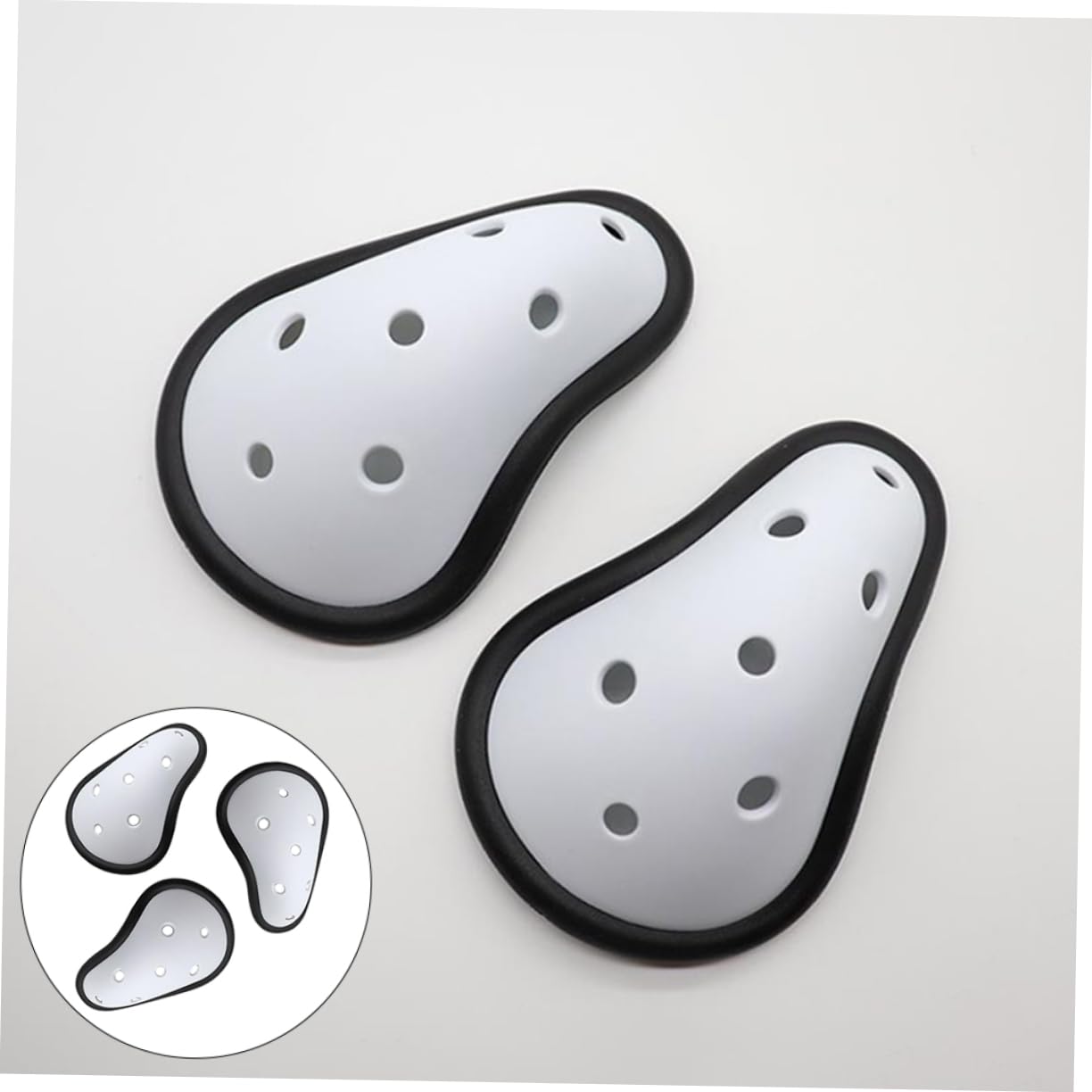 ifundom 3Pcs Athletic Cup Crotch Guards for Men Breathable Protective Equipment for Boxing Sports Fitness Collision Comfortable Inner Cushions with High Density Shock Absorption