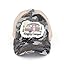 Criss Cross Patch Happy Camper, Gray Camo