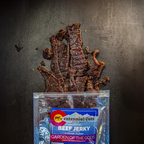 Image of Centennial Cuts Beef Jerky - Garden of the Gods - Korean Style BBQ, High Protein, 7 oz Snack