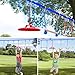 Ninja Obstacle Course for Kids Backyard - 10 Durable Obstacles and 60' Slackline - Outdoor Warrior Obstacle Playset Equipment with Gymnastic Ring, Rope Ladder, Ninja Wheel, Climbing Rope Swing