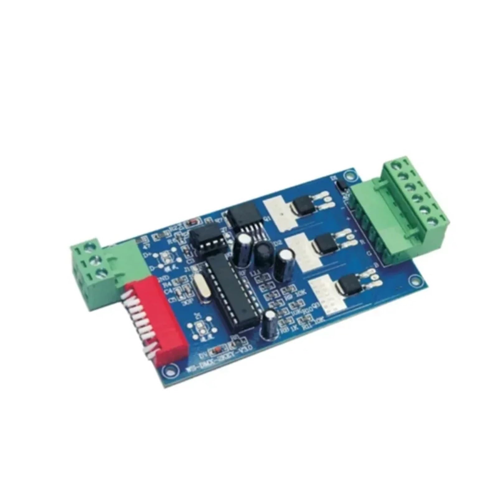 DC5V-24V DMX512 LED Controller decoder dimming Driver WS-DMX-2KEY-3CH-BAN Suitable for Light Strips
