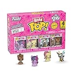Funko Pop! Bitty: My Little Pony - Twilight Sparkle, Fluttershy, Discord, and Dr. Hooves - 0.9 Inch (2.2 Cm) - Cartoon Collectable - Gift Idea - Stackable Display Shelf Included