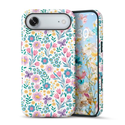 Turenature Compatible with iPhone 17 AIR Case Cute Floral Print-Style-11 - image 1