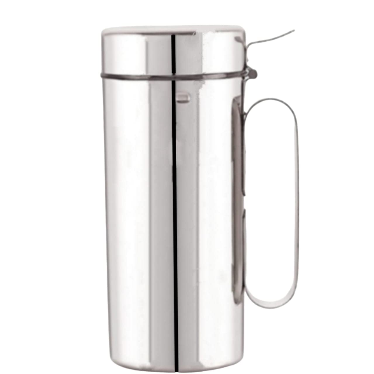 VISAXMI Oil Dispenser 1 Litre (1000 ml) Easy Flow Stainless Steel Air Tight Spill Proof | Oil Container for Kitchen | Oil Pourer | Oil Bottle with Handle (Pack of 1, Silver) (B0BS6395SD) Amazon Price History, Amazon Price Tracker