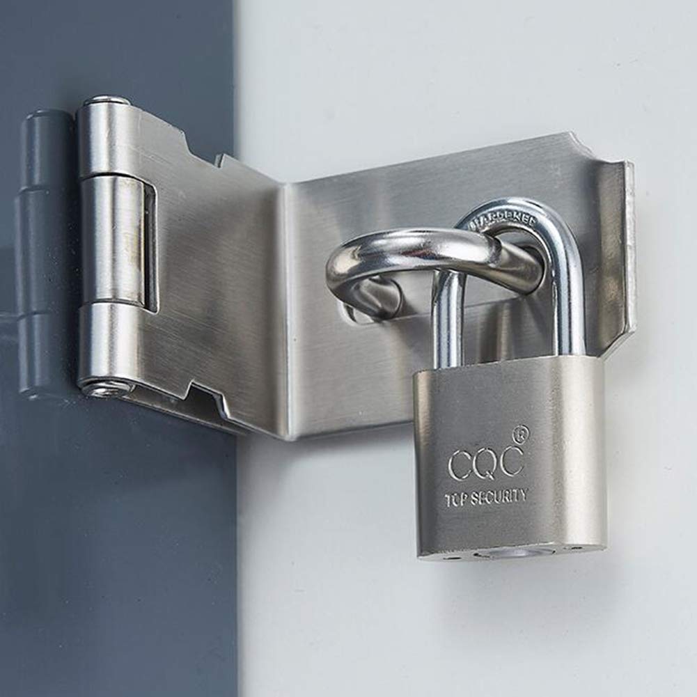 Porte Moraillon Loquet 90 Diplôme, Inoxydable Acier Sécurité