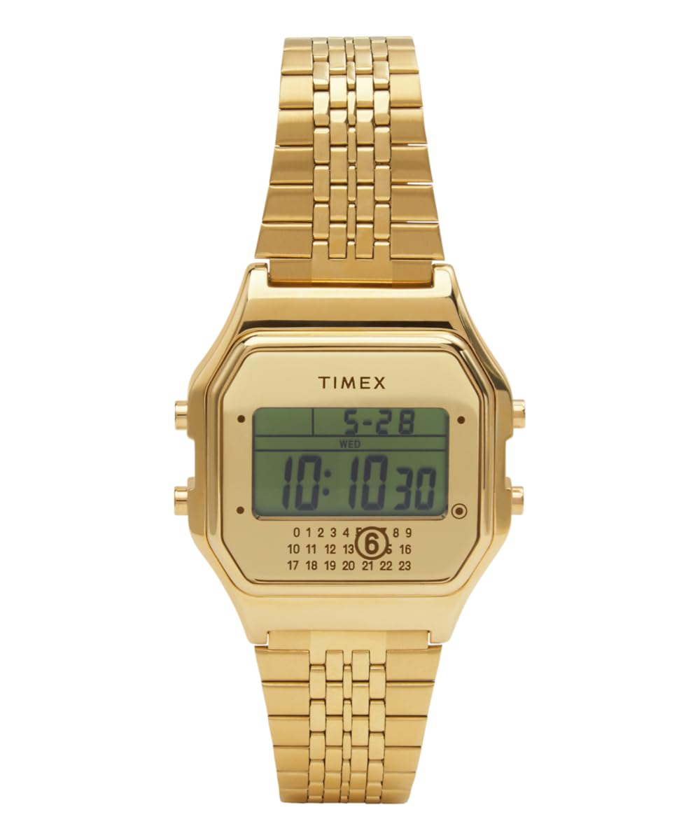 Timex Unisex Digital Quartz Watch T80 MM6 Maison Margiela