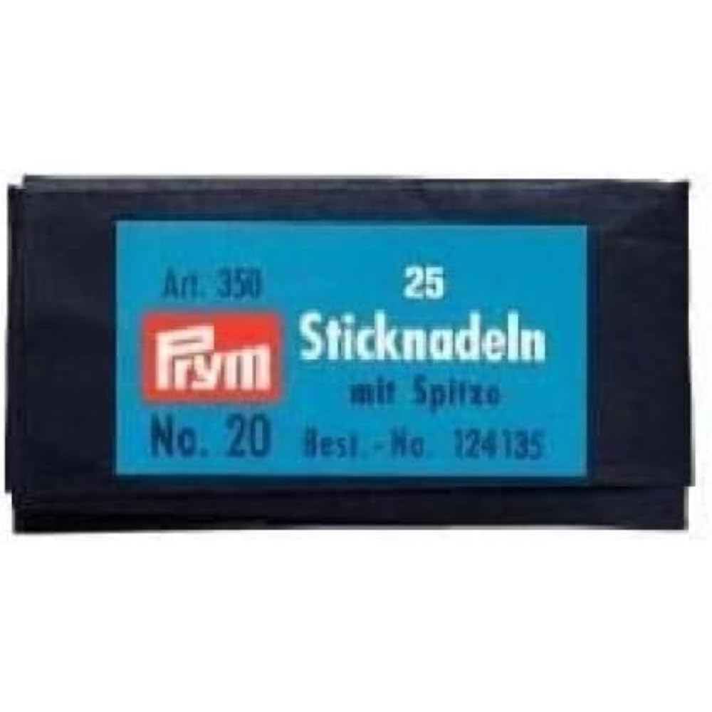 Prym - Prym Sharp Tip (1.00 x 43mm) Embroidery Needles - 25 Pieces