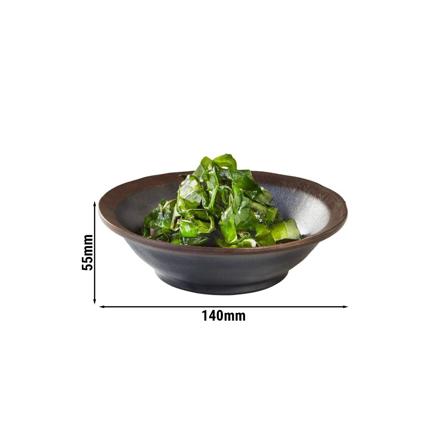 GGM Gastro Schale Marone 6 Stück 0,2L Ø 140mm