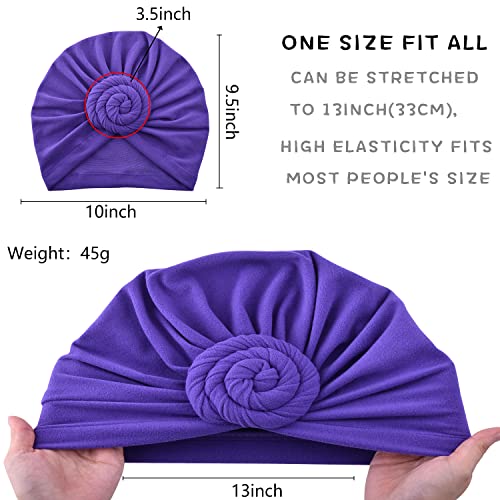 Turbantes para Mujer con Nudo Preformado y Bandana miniatura 4