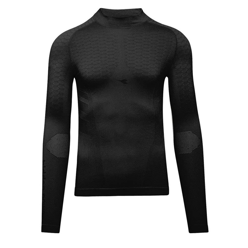 Diadora LS Turtle Neck ACT - Herren SKI- & SPORTUNTERWÄSCHE - Hidden Power Active - Größe S/M (Schwarz)
