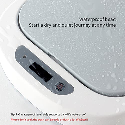 7L Automatische inductie Smart Prullenbak Huishoudelijke Opslag Bin Badkamer Toilet Slaapkamer Waterdicht Prullenbak… - Image 7