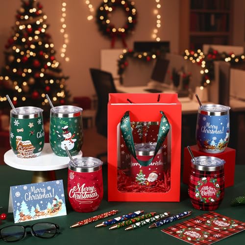 Patelai 30 Pcs 2026 Christmas Tumbler Gift Set for Employees - Image 3
