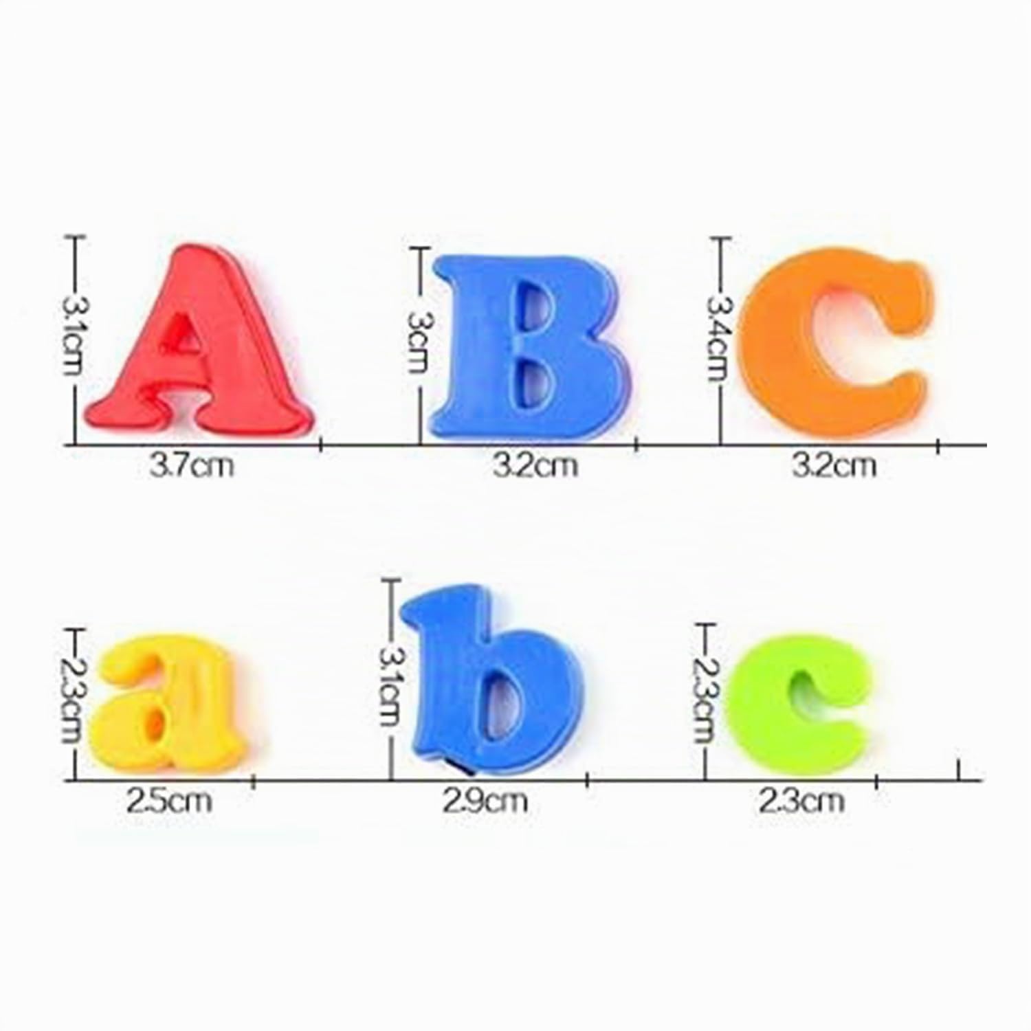 Números Magnéticos Imanes Letras Alfabeto Imanes para Niños, 78 Piezas Juguetes Magnéticos Incluye A-Z Mayúsculas, Minúsculas y Símbolos Matemáticos