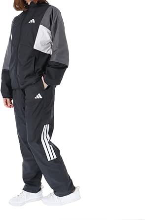 Amazon.co.jp: ウインドブレーカー レディース 上下セット アディダス P0338 ブラック J/XSサイズ : ファッション