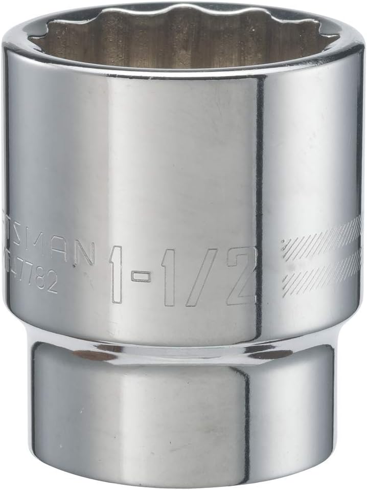 CRAFTSMAN Shallow Socket, SAE, 3/4-Inch Drive, 1-7/8-Inch, 12-Point (CMMT47787)