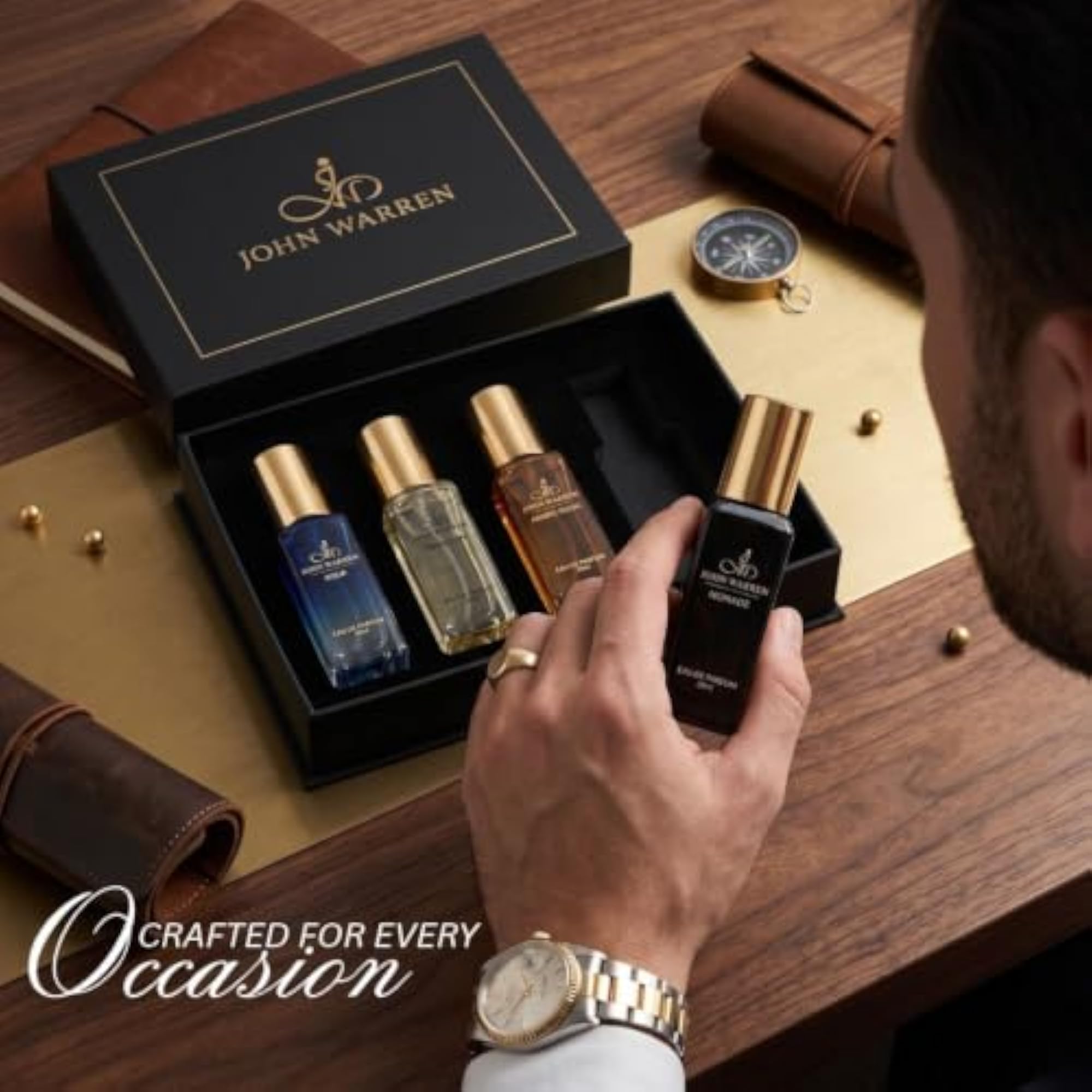 Men's Perfume Gift Set, 4 x 20 ml Eau De Parfum Combo