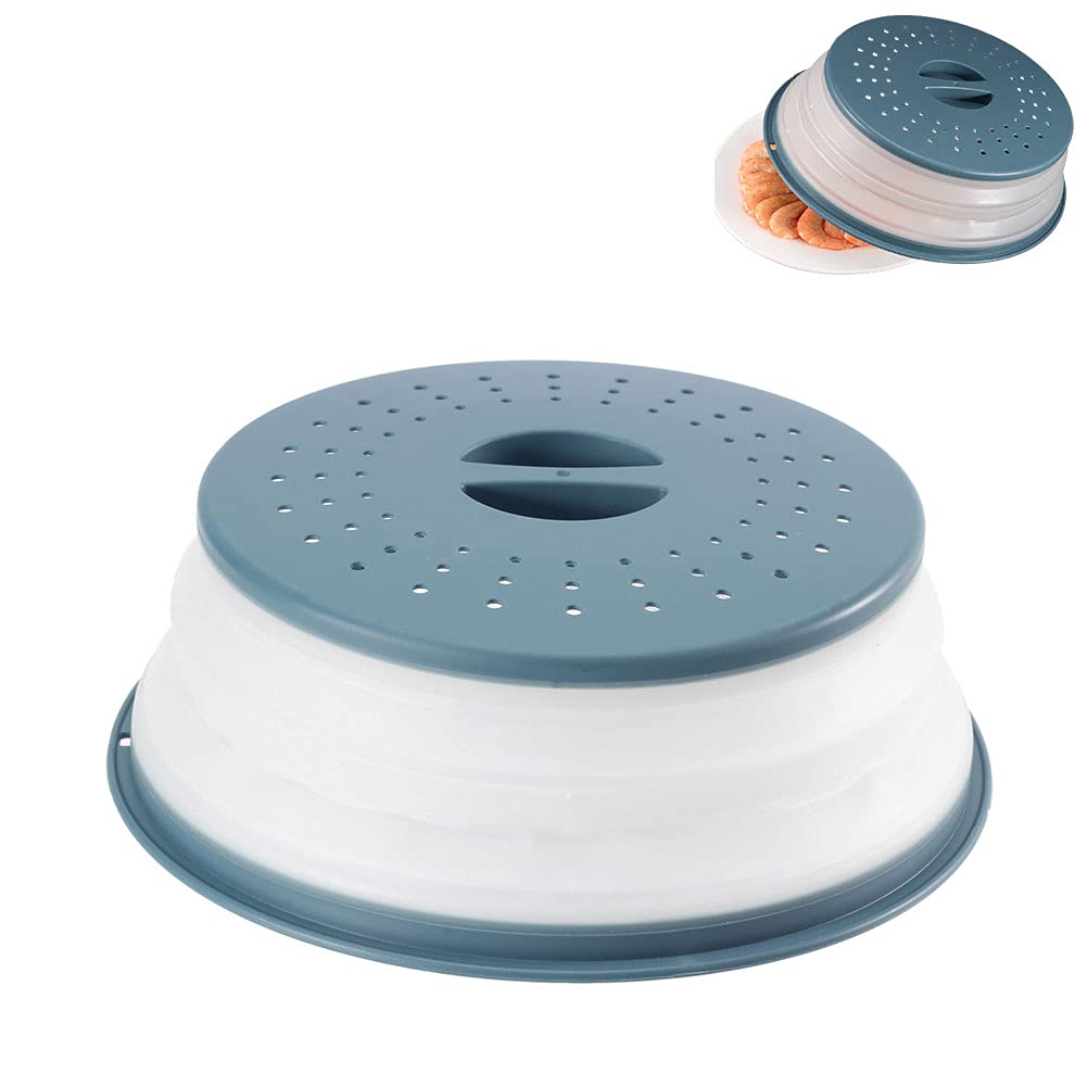 Microwave Cover Plastic Food Heating Cover Collapsible Microwave