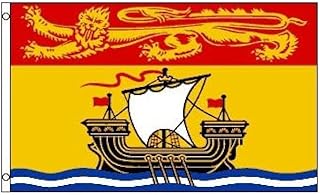 New Brunswick Flag 3' x 5' - Canada - Canadian Region of New Brunswick Flags 90 x 150 cm - Banner 3x5 ft Drapeau Nouveau-Brunswick AZ FLAG