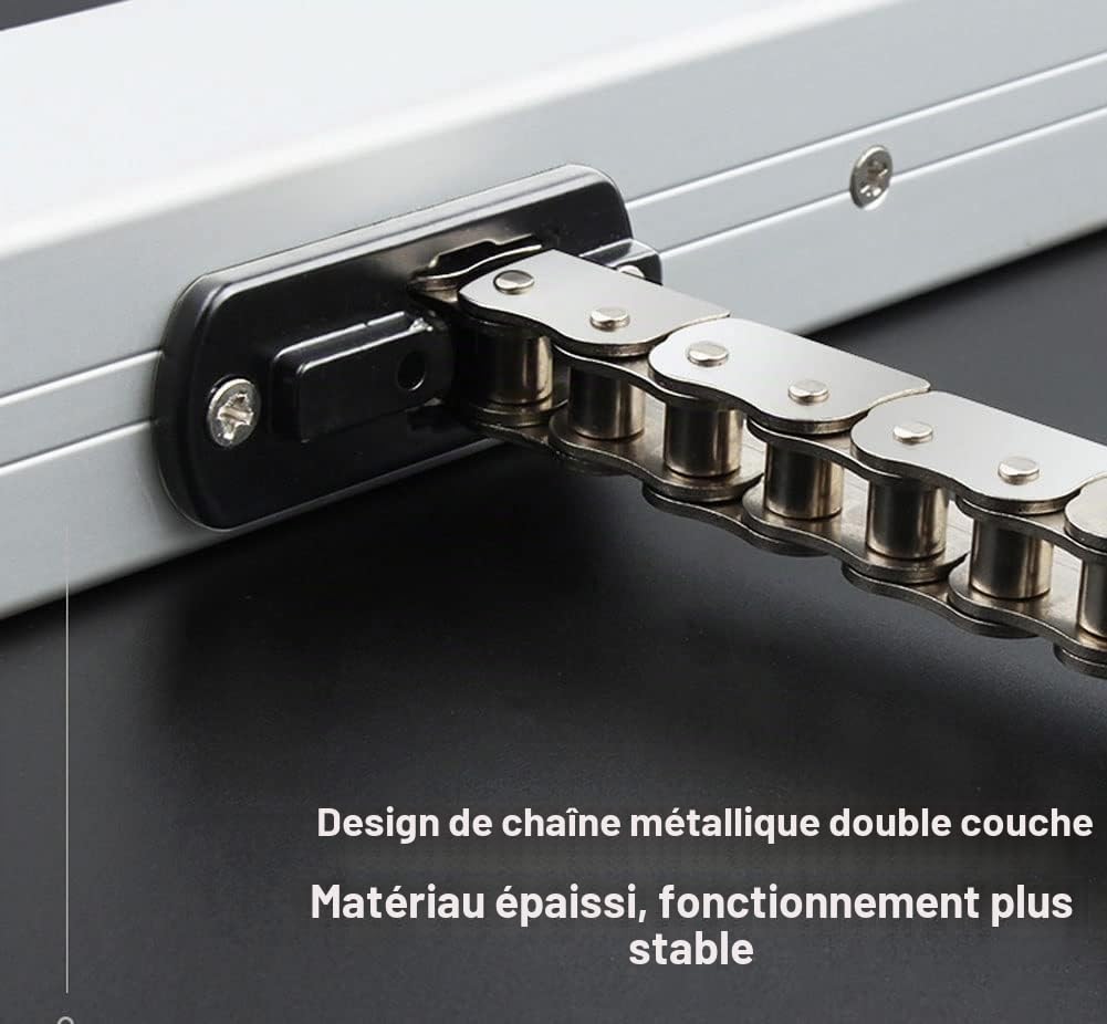 Ouvre-fenêtre automatique motorisé à chaîne pour fenêtres à battant, fenêtres de toit et évents de toit avec course réglable et couple élevé