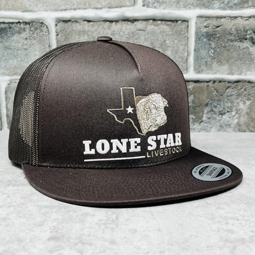 Image of Vexil American Rancher Adjustable Snapback Western Lifestyle Rodeo Southwest Inspired Meshback Hat