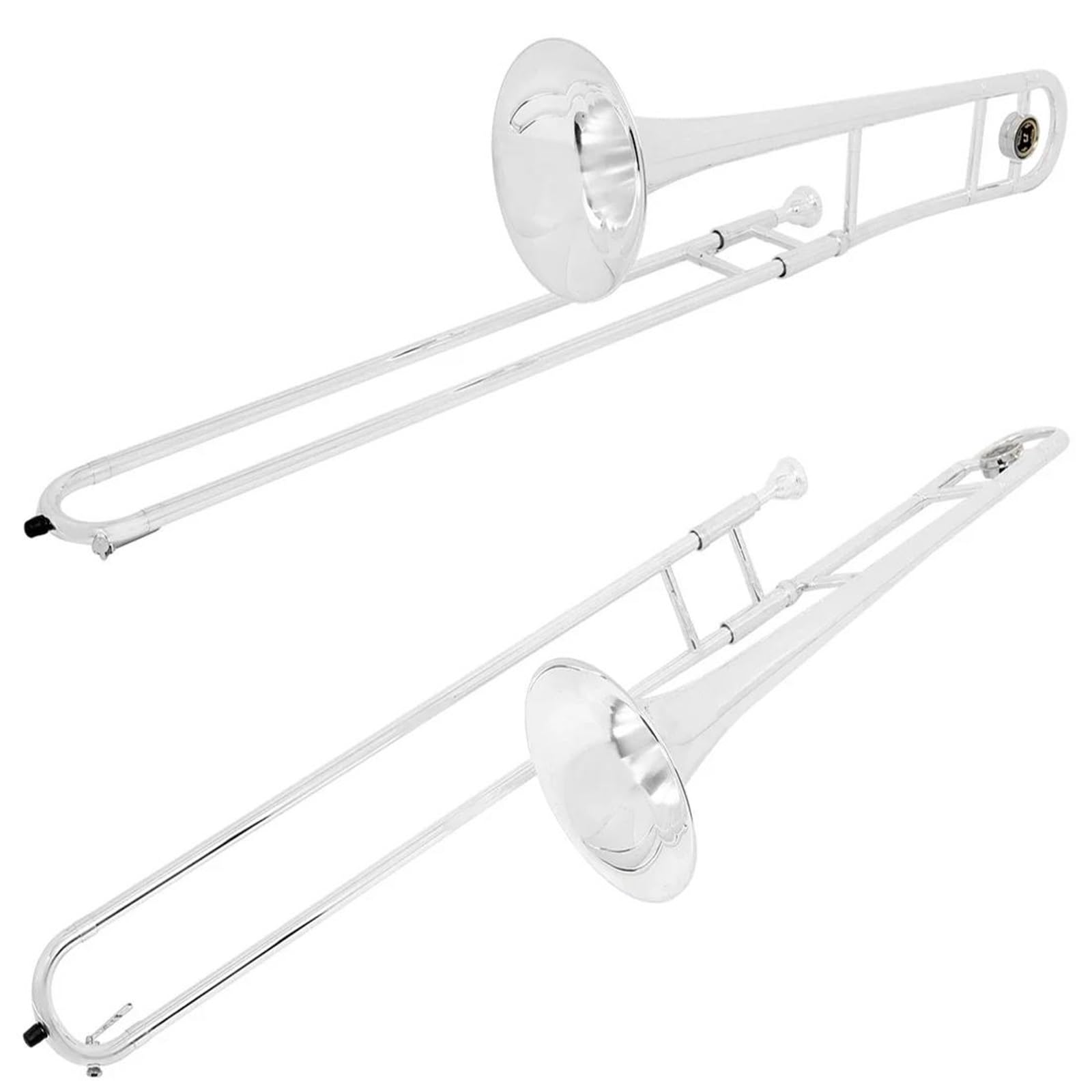 Instrumentos De Trombón Trombón Alto En Si Bemol De Latón Lacado Con Estuche(2)